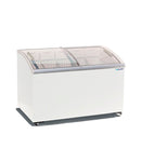 Congelador Curvo Horizontal 2 Puertas de 400 Lts METALFRIO CHC400