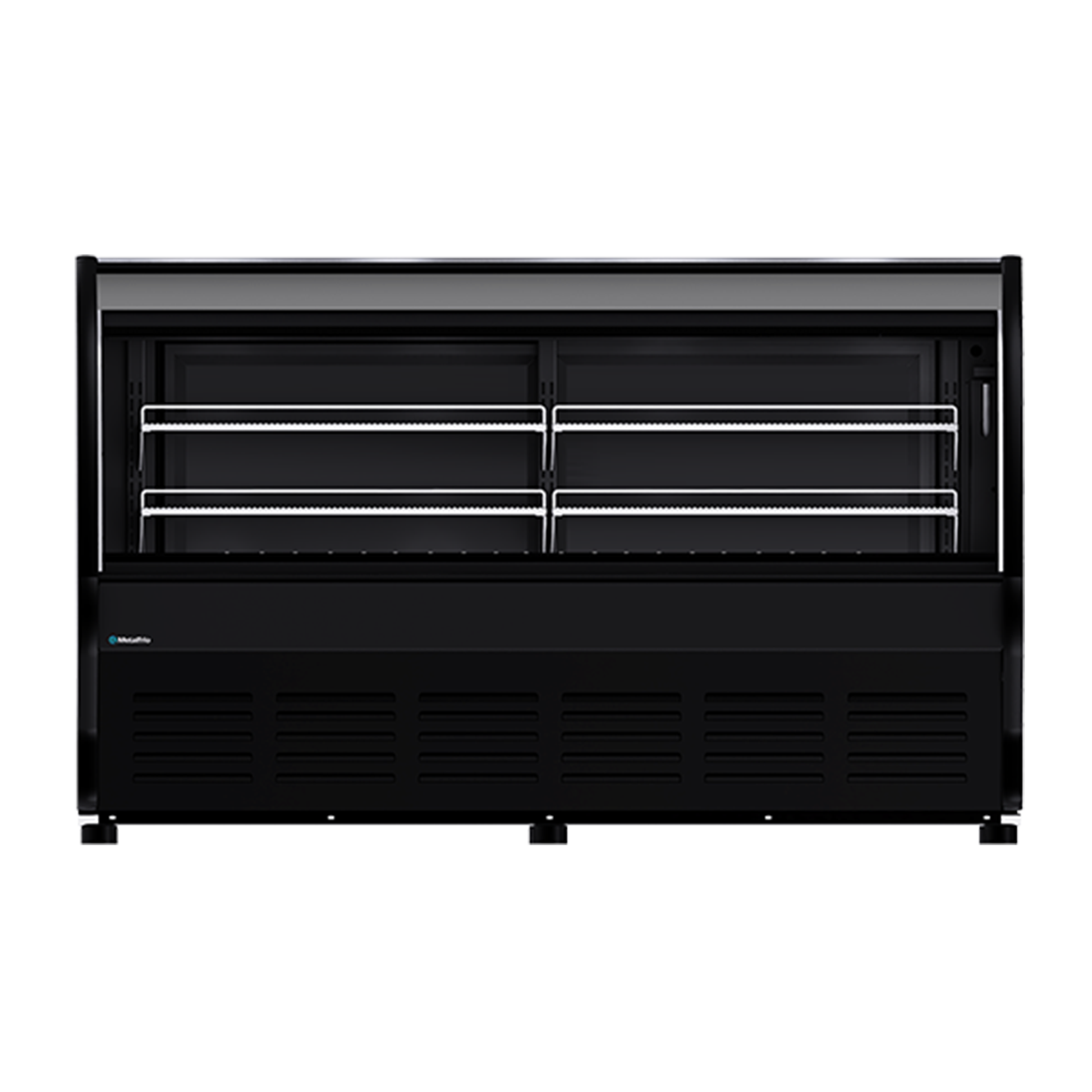 Vitrina Cremera Curva 414 lts. METALFRIO VCM200