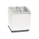 Congelador Horizontal de Puertas Corredizas Cristal Curvo Metalfrio CHC200