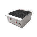Asador Radiante con plancha AG-2V-R