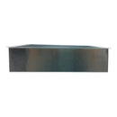 Molde Inoxidable cuadrado para hornear pan 25x25x6 Bak MPAC25