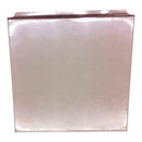 Molde Inoxidable cuadrado para hornear pan 25x25x6 Bak MPAC25