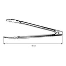 Pinzas galvanizadas 40 cm Bak PIG2640
