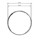 Charola pizza aluminio 12.9" (30cm) Bak PZA7130