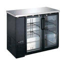 Refrigerador contra barra 2 Puertass CBR-2PC-SS-01