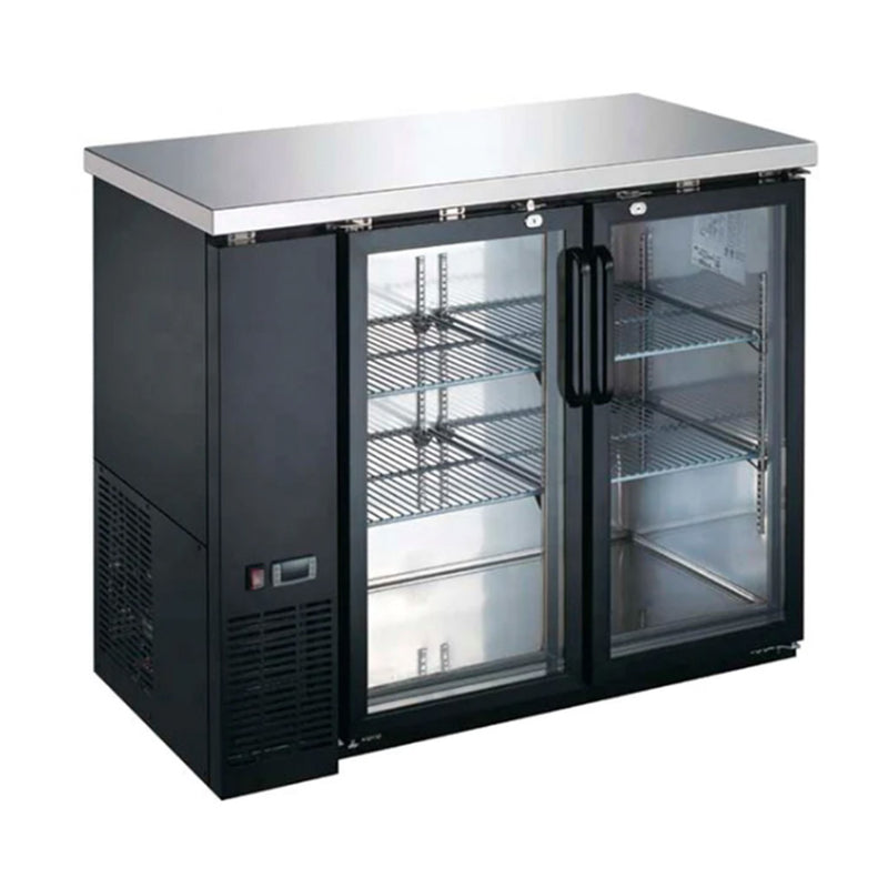 Refrigerador contra barra 2 Puertass CBR-2PC-SS-02