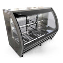 Imbera BHS150-I Vitrina Horizontal Exhibidora Cristal Curvo 2 Puertass. 153 cm. 340 Lt. /12 pies - 115 V INOX