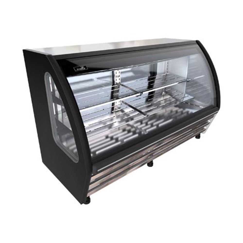 Imbera Vitrina Horizontal Exhibidora Cristal Curvo 2 Puertass.  183 cm. 510 Lt/18.01 pies - 115 V Bhs200C