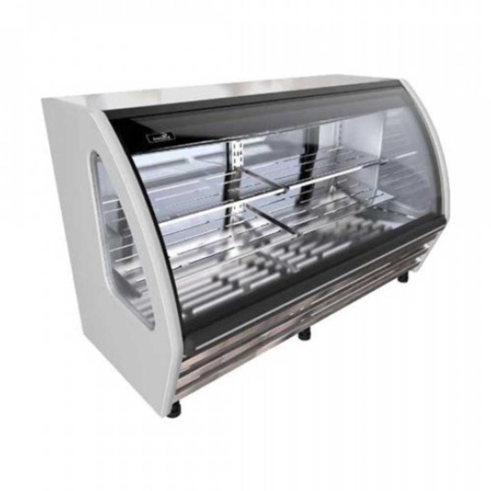 Imbera Vitrina Horizontal Exhibidora Cristal Curvo 2 Puertass.  183 cm. 510 Lt/18.01 pies - 115 V Bhs200C