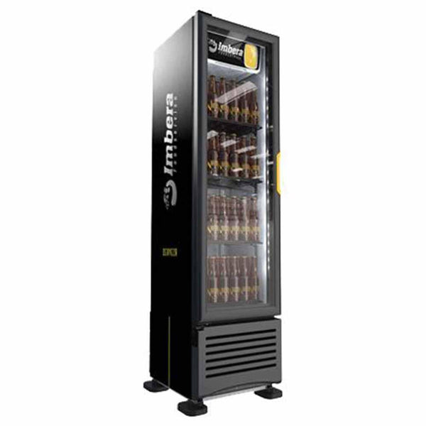Imbera Ccv144 1023812 Refrigerador Vertical Cervecero 1 Puerta Cristal 8 Pies Foodservice 1/4 HP