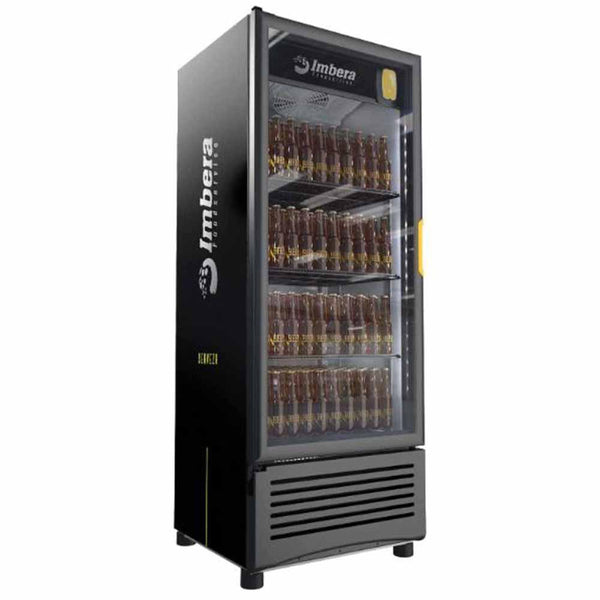 Imbera Ccv320 1024263 Refrigerador Vertical Cervecero 1 Puerta Cristal 17 Pies Foodservice 1/4 HP