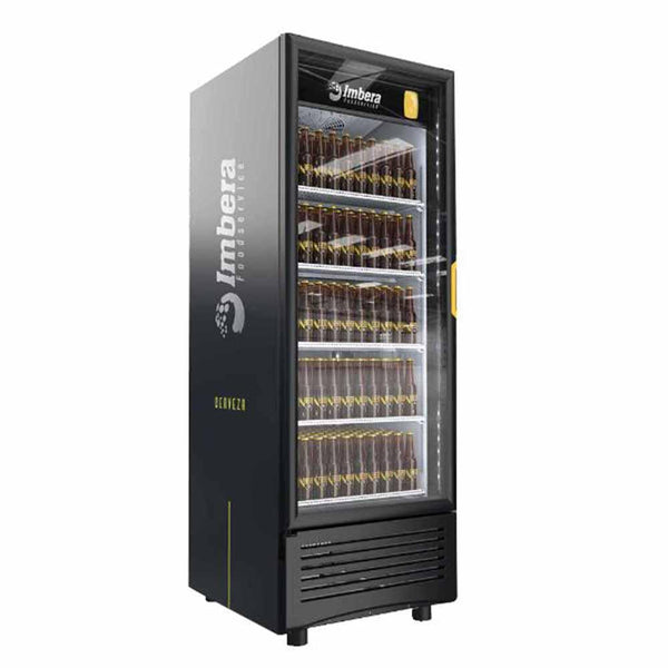 Imbera Ccv500 1023942 Refrigerador Vertical Cervecero 1 Puerta Cristal 25 Pies Foodservice 3/8 HP