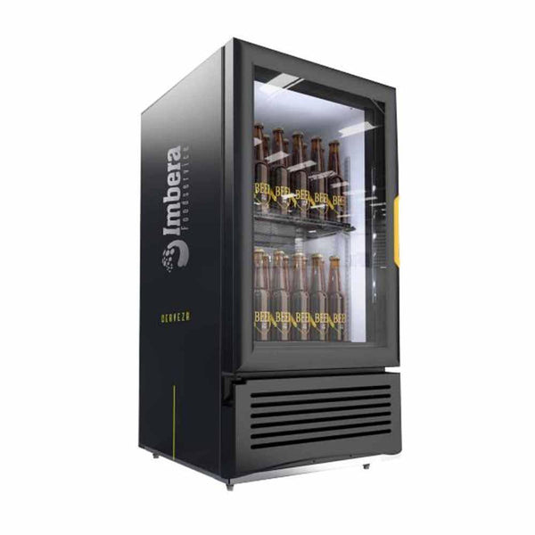 Imbera Ccv72 1018604 Refrigerador Vertical Cervecero 1 Puerta Cristal 4 Pies Foodservice 1/4 HP