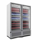 Imbera G342 2P 1023306 Refrigerador Vertical 2 Puertass Cristal Luz Led 115V. 1/2 HP