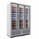 Imbera G342 3P 1023825 Refrigerador Vertical 3 Puertas Cristal Luz Led 115V.