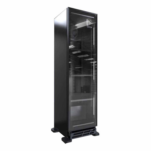 Imbera VL100 1018459  Refrigerador Vertical Cobalt Puerta Cristal Luz Led 9 Pies 1/4 HP