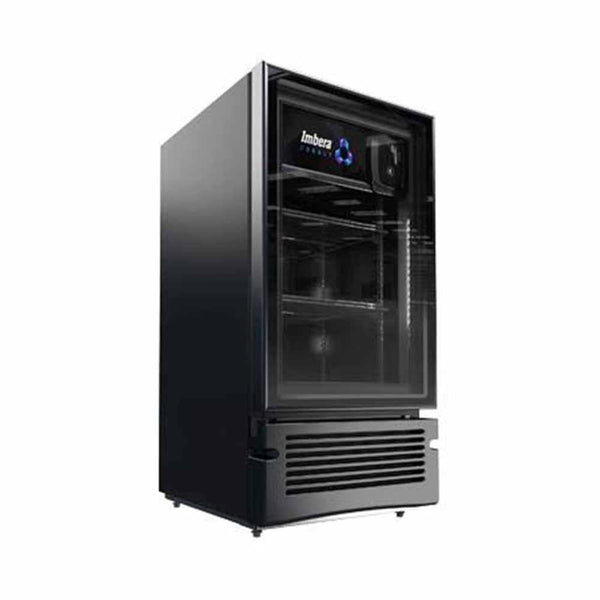 Imbera Vr04 1019887 Refrigerador Vertical Cobalt 1 Puerta Cristal Luz Led 115V. 1/6 HP