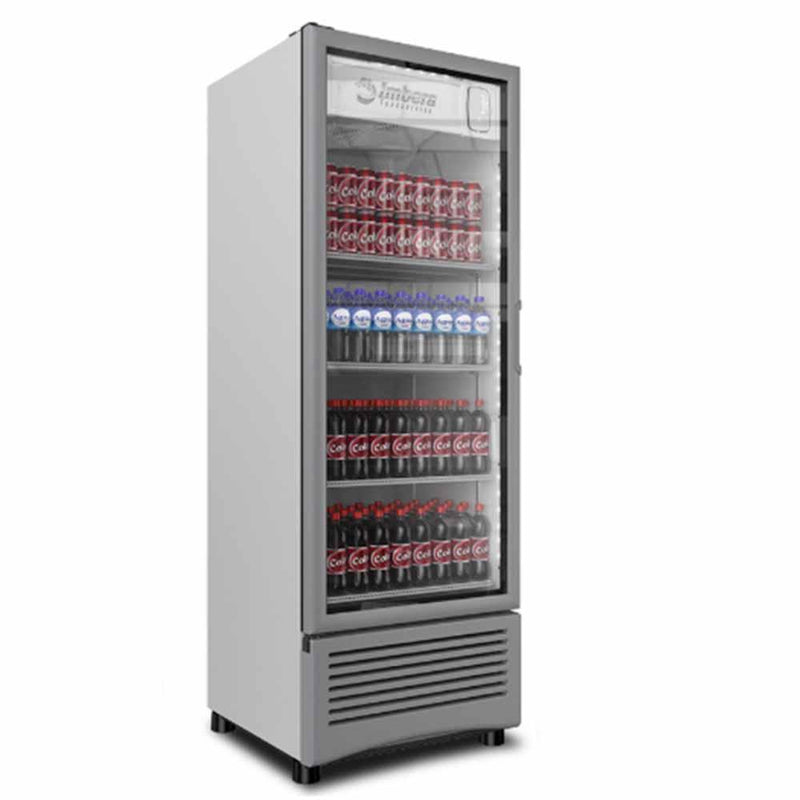 Imbera Vr20 1023702 Refrigerador Vertical 1 Puerta Cristal Luz Led 115V. 1/3 HP