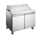 Mesa para ensaladas 2 Puertass ME-2P-SS-01
