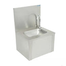 Migsa BN-S23 Lavamanos para Empotrar de Acero Inoxidable 46 x 37 x 30 cm