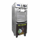 Migsa BQL-825E-P Maquina de Helado Suave de Piso Sistema Nocturno 1800 W Acero Inoxidable 3 sabores
