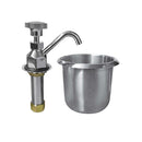 Migsa BX-002 Llave de Llenado de Acero Inoxidable con Deposito para Enjuague de Cucharas