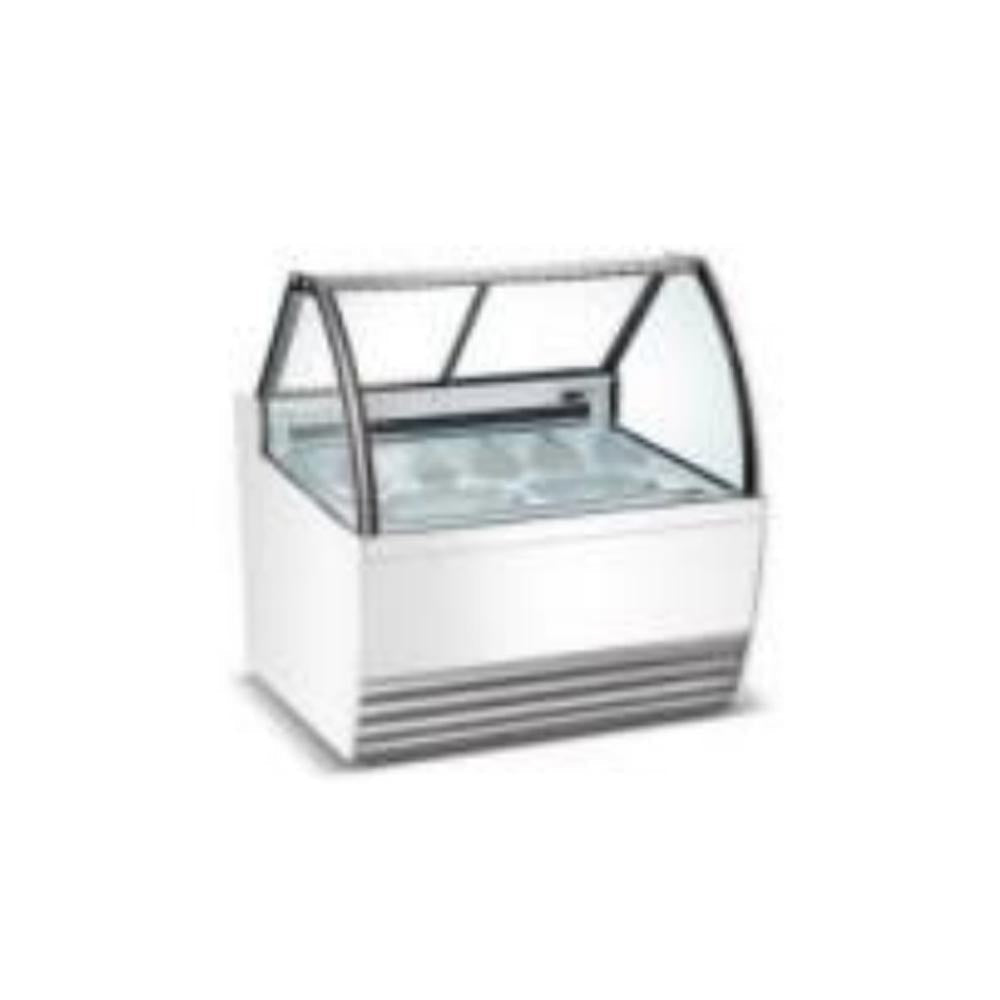 Migsa DW-7 Vitrina Exhibidora de Helados 7 insertos