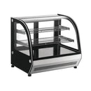 Migsa GN-900CT Vitrina Exhibidora de Cristal Curvo