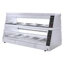 Migsa HW-6P Vitrina Caliente 2 Niveles 3000W