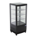 Migsa RT-78L 2R Refrigerador de Exhibición Panoramico con Cristal Curvo
