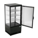 Migsa RT-78L Refrigerador de Exhibición Panoramico con Puerta Recta