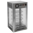 Migsa RTR-108L Exhibidor Calentador de Pizzas con Base Giratoria