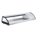 Migsa RTS-103L Vitrina Refrigerada Para Sushi Cristal Curvo 160W