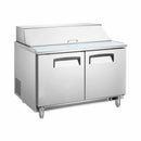 Migsa SCL-2 Mesa Fria para Ensaladas de 2 Puertass 340 lts