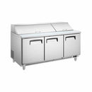 Migsa SCL-3 Mesa Fria para Ensaladas de 3 Puertas 510 lts