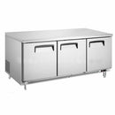 Migsa UC-72C-3 Mesa Fria Refrigerada de 3 Puertas 530 lts