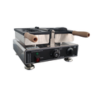 Migsa WTM-1 Wafflera en forma de taiyaky, forma cono para rellenar 1 pieza