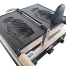 Migsa WTM-1 Wafflera en forma de taiyaky, forma cono para rellenar 1 pieza