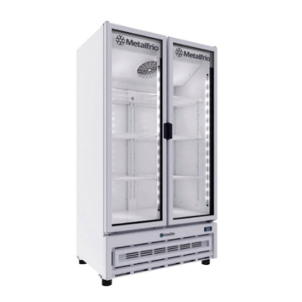 Refrigerador vertical 2 Puertass de cristal RB500