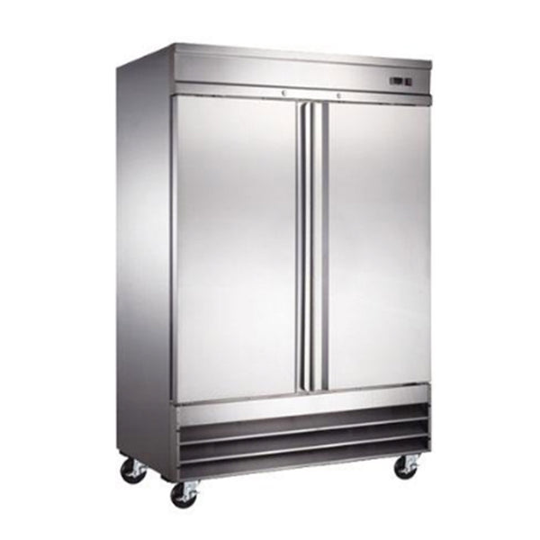 Refrigerador 2 Puertass sólidas RV-2PS-SS-01