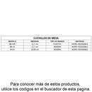 Cuchillo para Carne con Navaja Inoxidable 5" (12.7 cm) UPDATE BB-15