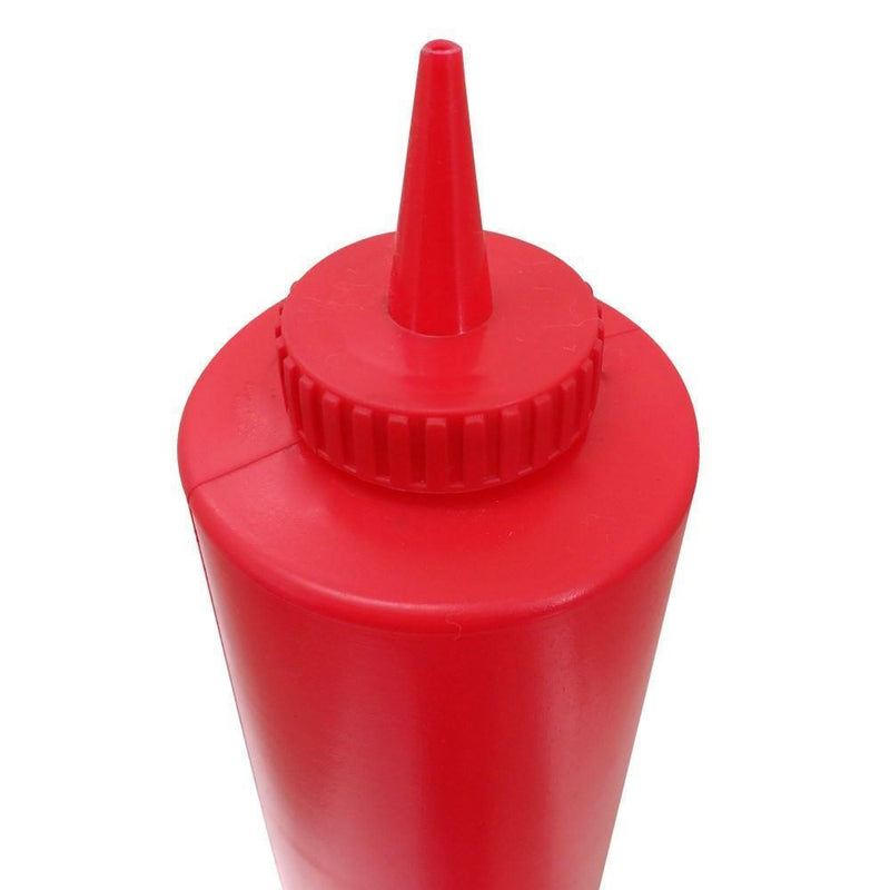 Botella Dispensador Exprimible Rojo 24 oz (709.76 ml) UPDATE SBR-24